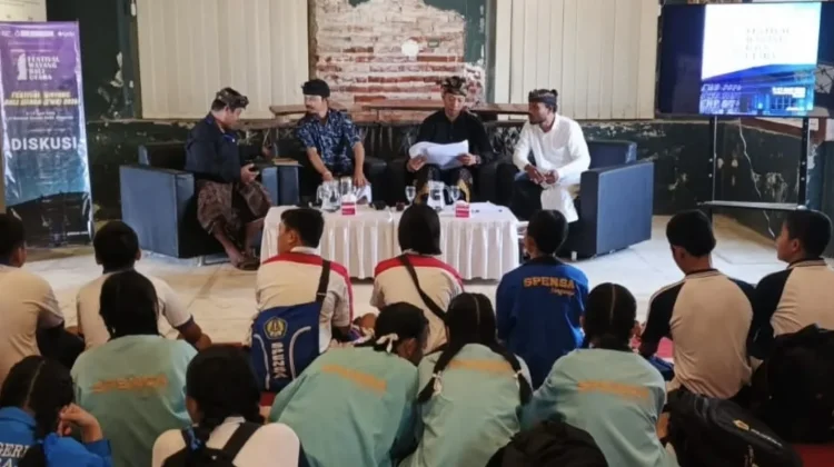 Lestarikan Seni Budaya Bali, Spensaraja Ikuti Workshop Wayang Lemah dan Lukis Kaca