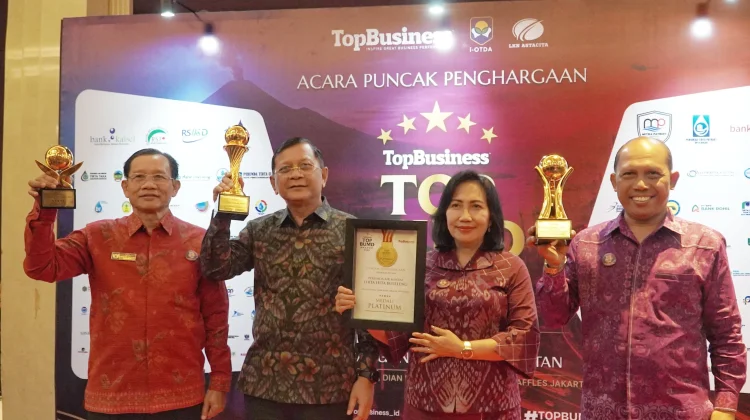 Perumda Tirta Hita Buleleng Raih Penghargaan Top BUMD 2026
