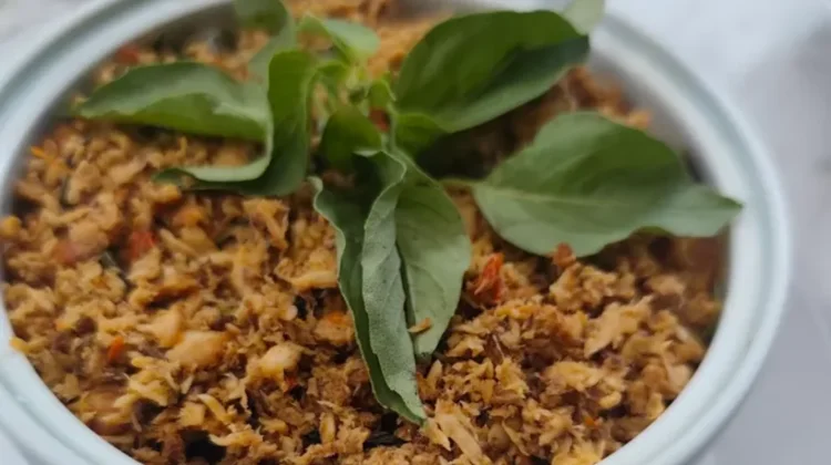 Makanan Rumahan Bergizi Tinggi, Ikan Tuna Suwir Kemangi