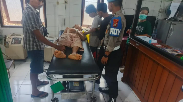 Tabrak Lari di Gumbrih, Pengendara Motor Terluka