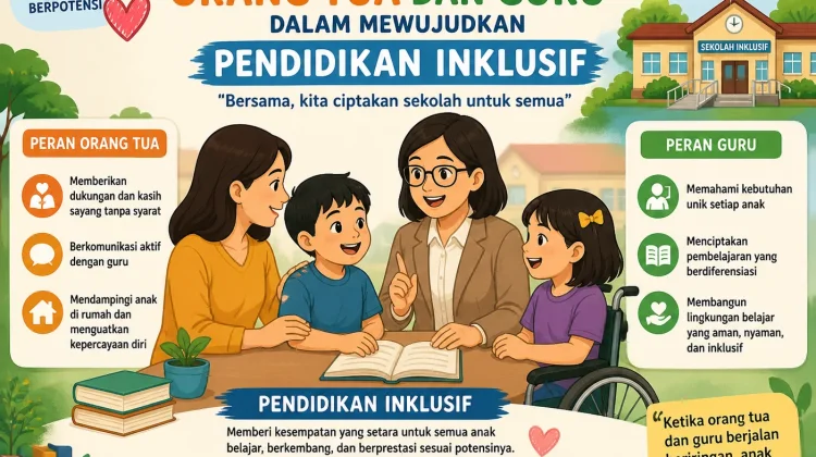 Sinergi Orang Tua dan Guru dalam Mewujudkan Pendidikan Inklusif