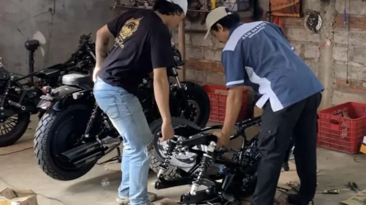 ASM Garage Bali Perluas Pasar Custom Motor Hingga Luar Pulau