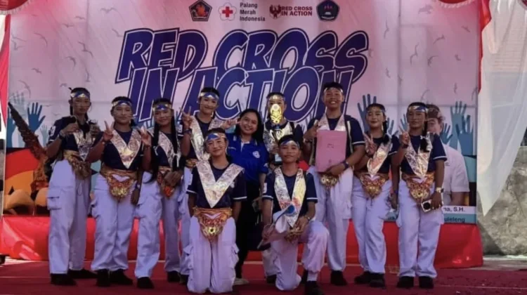 PMR Madya Spensaraja Raih Juara 2 Lomba Yel-Yel PMI Buleleng