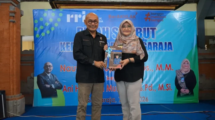 Pisah Sambut Kepala RRI Singaraja Berlangsung Hangat dan Penuh Haru