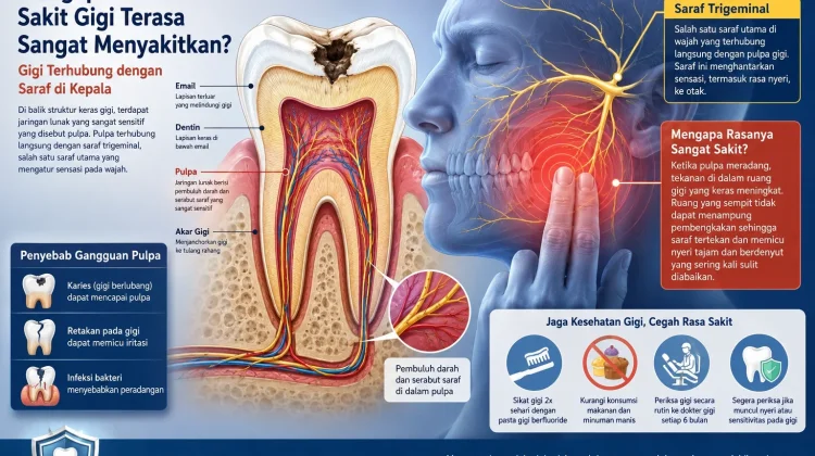 Sakit Gigi Bisa Sangat Menyiksa, Ini Penjelasan Ilmiahnya