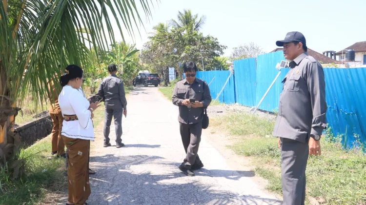 DPRD Jembrana Tinjau Bangunan di Lahan Sawah Dilindungi