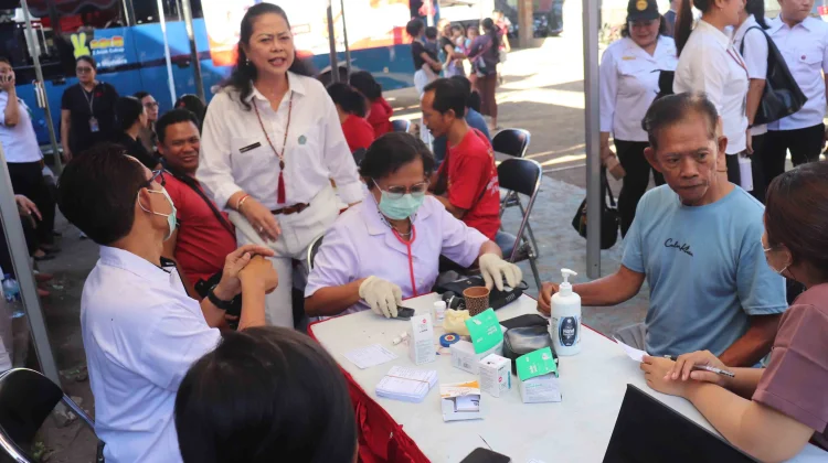 Peringatan BBGRM Bontihing Hadirkan Layanan Kesehatan dan Administrasi Gratis