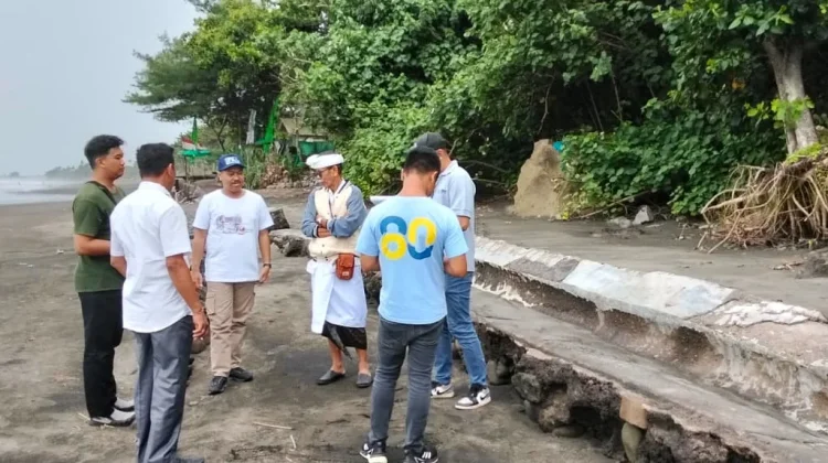 Abrasi Ancam Pura Tirta Rambut Siwi, Penanganan Diajukan ke BWS Bali Penida