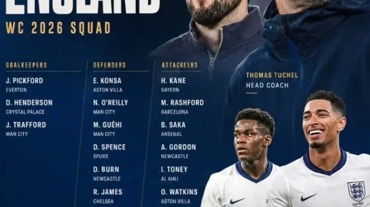 Thomas Tuchel Resmi Umumkan Skuad Inggris Piala Dunia