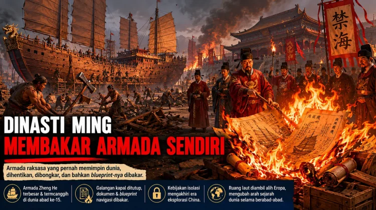 Kebijakan Isolasi Dinasti Ming Disebut Mengubah Arah Sejarah Dunia