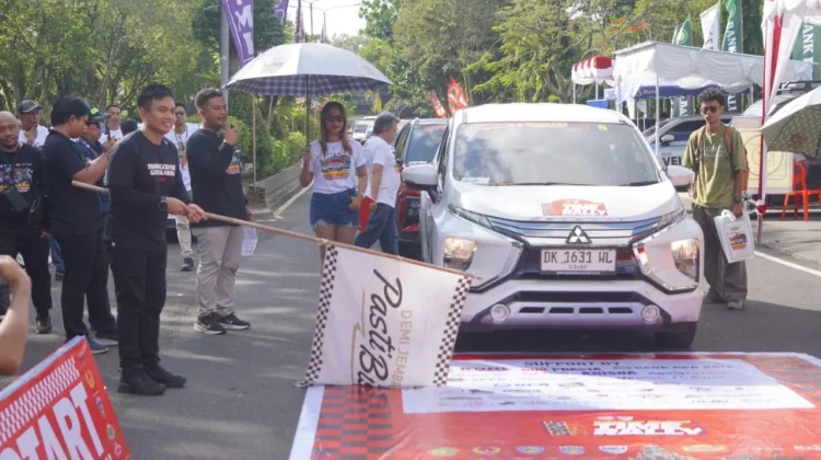 Diikuti Puluhan Peserta, Jembrana Jadi Tuan Rumah Seri Pembuka Kejurnas Time Rally