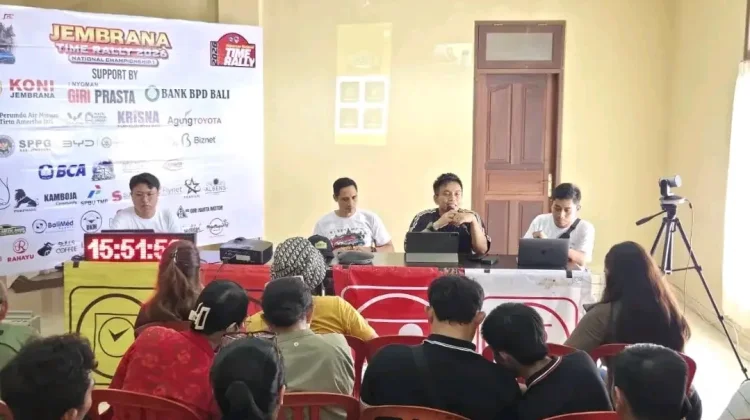 Pemberdayaan Olahraga dan Digitalisasi Coaching Clinic Jembrana Time Rally 2026