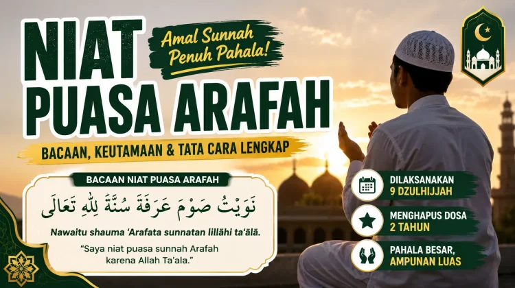 Niat Puasa Arafah: Bacaan, Keutamaan, dan Tata Cara