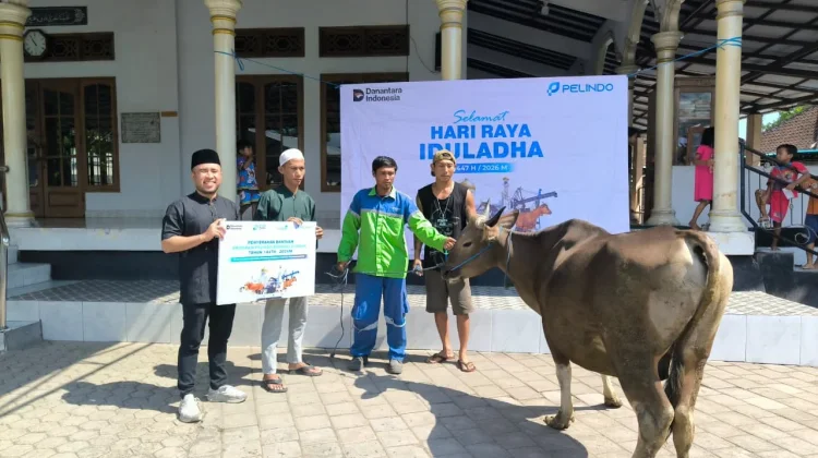 Sambut Iduladha 1447 H, Pelindo Celukanbawang Salurkan Hewan Kurban