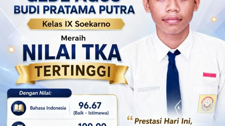 SMP Negeri 4 Singaraja Raih Prestasi Gemilang pada TKA 2025/2026