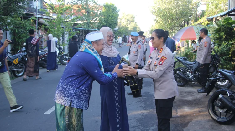 Kapolres Jembrana Tinjau Pelaksanaan Salat Idul Adha, Pastikan Situasi Kondusif