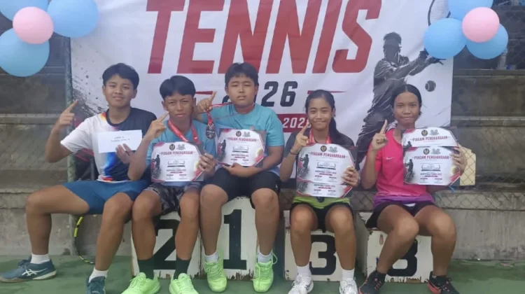 Spensaraja Torehkan Prestasi di Ajang North Bali Tennis Series 2026