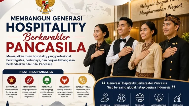 Membangun Generasi Hospitality Berkarakter Pancasila di Era Global