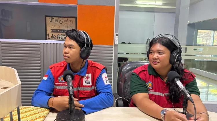 Relawan PMI Wujudkan Nilai Pancasila saat Bencana
