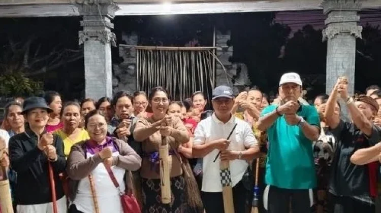Gerakan Kulkul PKK di Menyali Perkuat Sinergi dan Kesehatan Warga