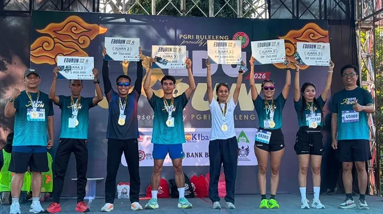 Peringati Global Running Day, Kadisdikpora Buka EDURUN PGRI Buleleng 2026