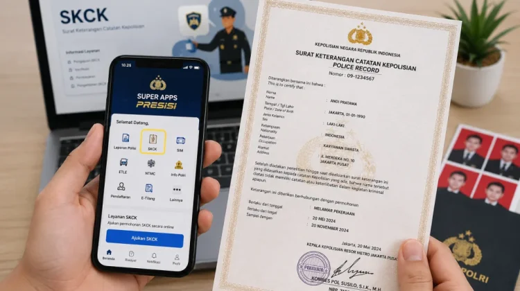 Cara Membuat SKCK Online lewat Super Apps Presisi, Mudah dan Cepat