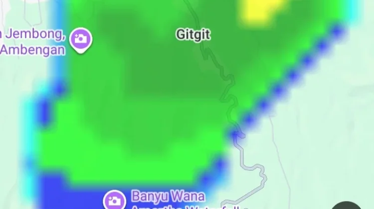 Hujan Ringan-Sedang Guyur Buleleng Siang Ini