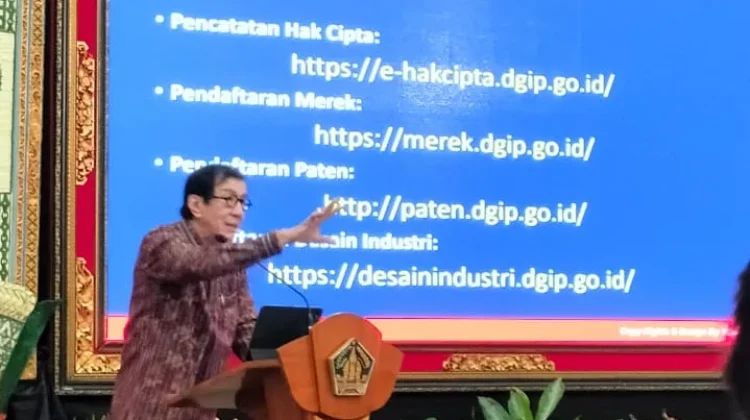 Dorong IKM dan UKM Bali Mendunia Disperindag Gelar Penguatan KI