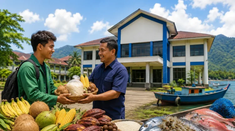 Universitas Muhammadiyah Maumere Terima UKT dari Hasil Panen Mahasiswa
