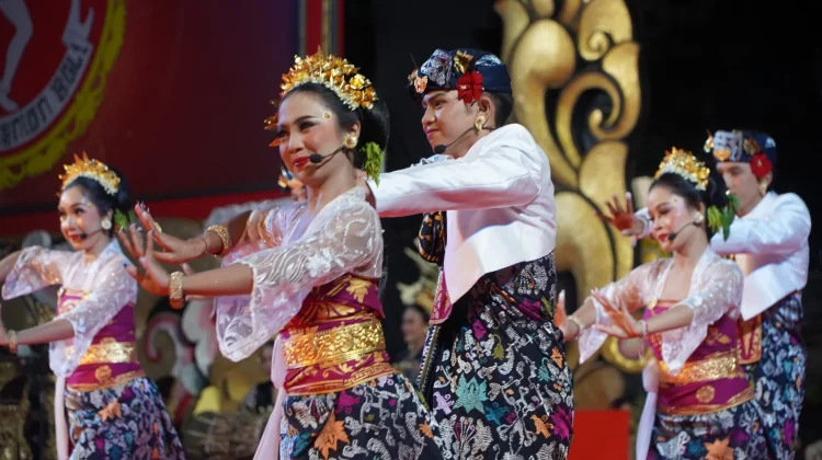 Gong Kebyar Wanita Busungbiu Memukau Penonton di PKB XLVIII 2026
