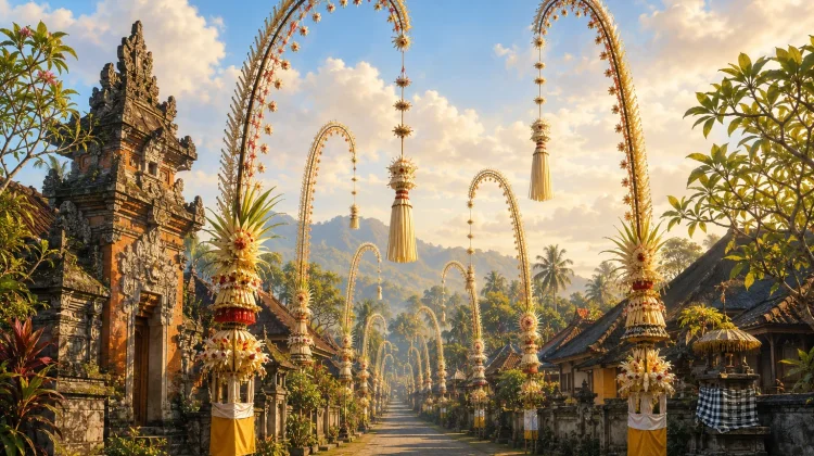 Penjor Galungan dan Kuningan, Simbol Syukur dan Kemakmuran