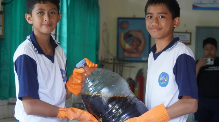 Wujud Nyata Peduli Lingkungan, Spenpraja Lakukan Pembuatan Eco Enzyme dan POC