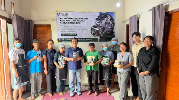 Universitas Udayana Tingkatkan Daya Saing UMKM Pindang Mengesta