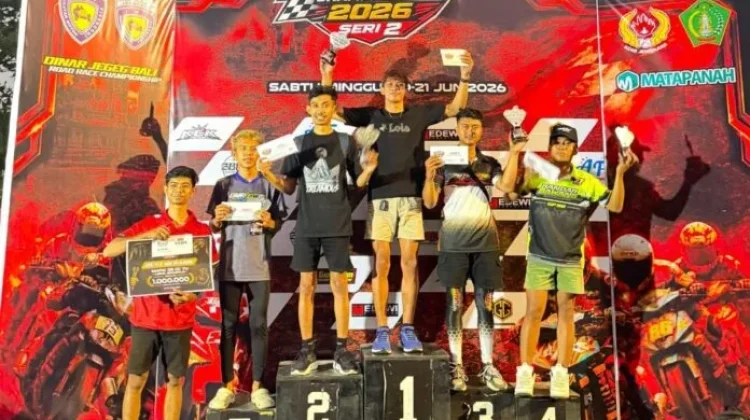 Pembalap Buleleng Borong Podium di Roadrace Seri 2 Jembrana