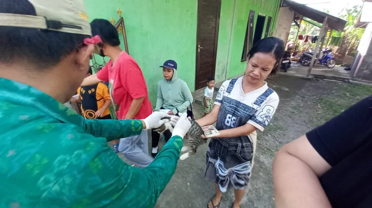 Kasus Rabies Kembali Ditemukan di Negara, Puluhan HPR Divaksin Darurat