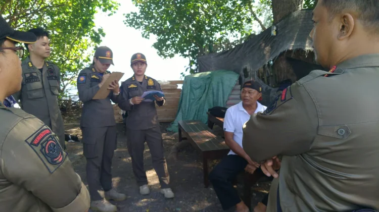 Satpol PP Buleleng Sidak Pembangunan Villa pada LSD di Giri Emas