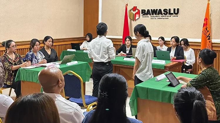 Simulasi Ajudikasi Jadi Ruang Mahasiswa Memahami Sengketa Proses Pemilu