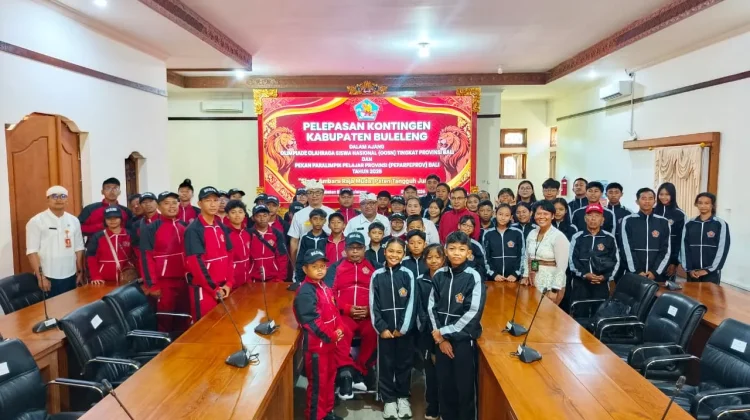 Pemkab Buleleng Lepas Kontingen O2SN dan Peparpeprov
