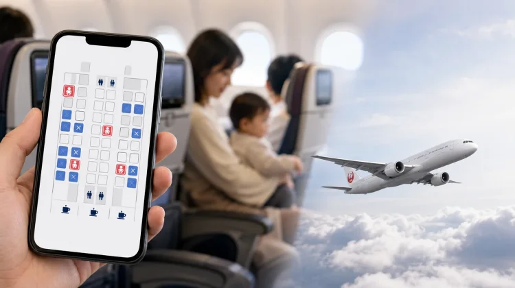 Japan Airlines Hadirkan Fitur Penanda Kursi Bayi