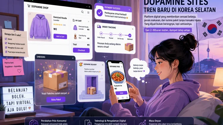 Fenomena "Dopamine Sites" Cerminkan Perubahan Pola Konsumsi Gen Z di Era Digital