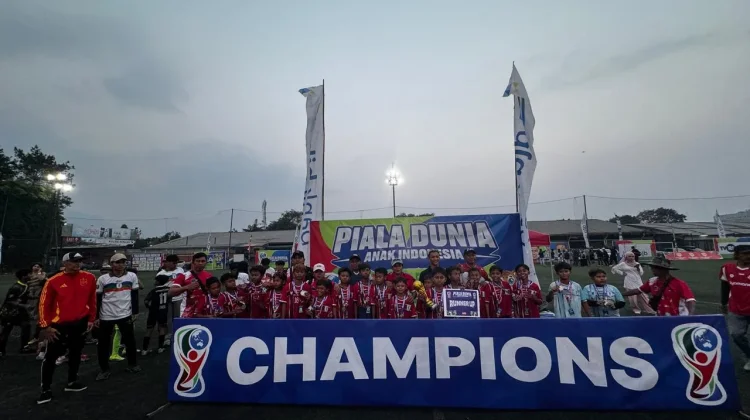 SSB Manistutu United Jembrana Raih Runner-up Nasional Piala Dunia Anak Indonesia