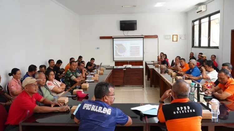 BPBD Buleleng Perkuat Tim Reaksi Cepat Hadapi Ancaman Bencana Daerah
