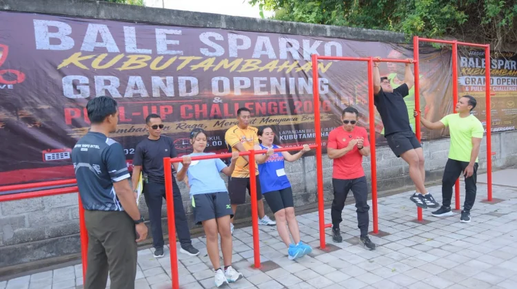 Fasilitas Olahraga Bale Sparko Dibuka, Warga Diajak Aktif Berolahraga