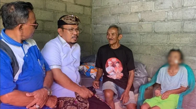 Dinsos P3A Buleleng Perkuat Pendampingan Warga Rentan di Poh Bergong