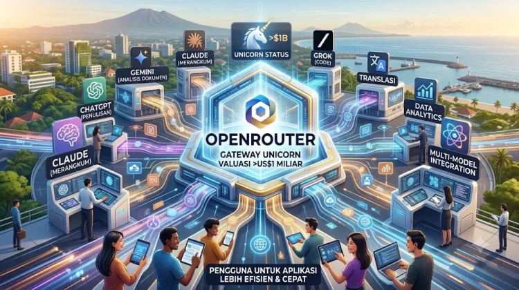 OpenRouter Jadi Unicorn, saat Dunia AI Tak Lagi Bergantung pada Satu Model