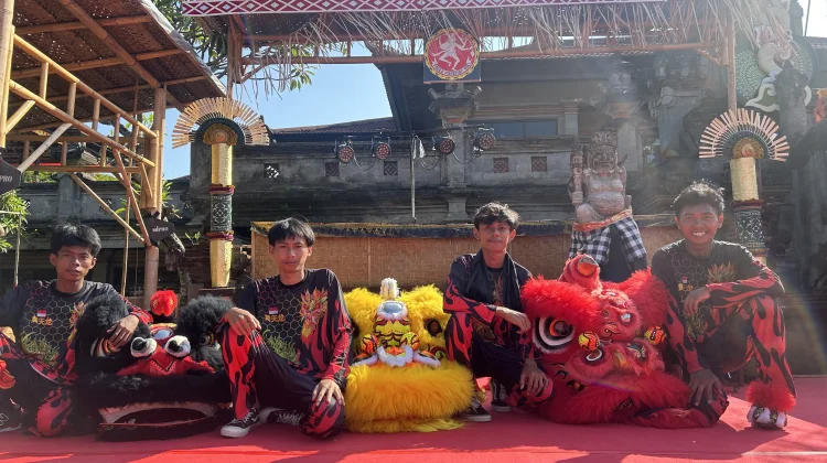 Cerita Bangga Pemain Barongsai Meriahkan Pesta Kesenian Bali 2026