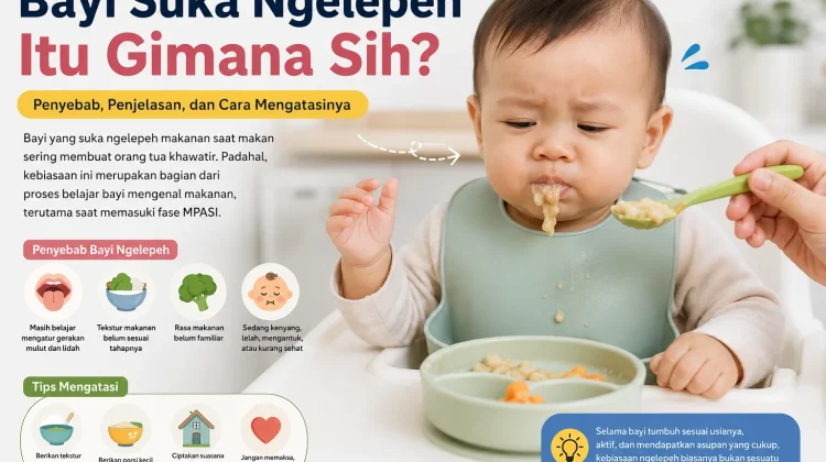 Bayi Ngelepeh Makanan saat MPASI, Normal atau Perlu Khawatir?