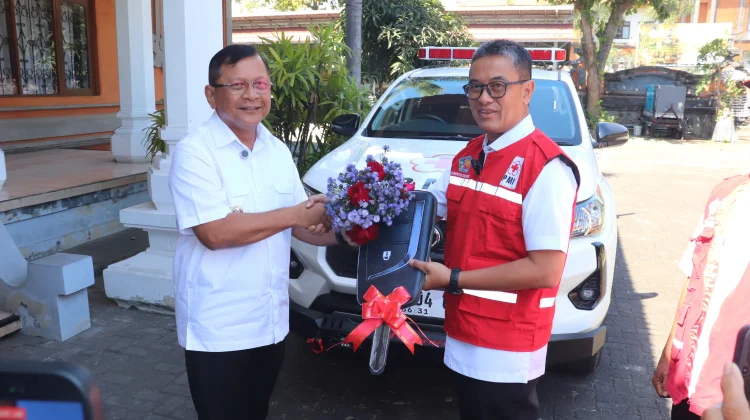 PMI Buleleng Perkuat Layanan Kebencanaan Dengan Armada Operasional Baru