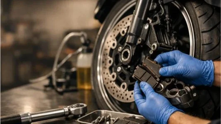 Kenali Tanda Kampas Rem Motor Aus sebelum Terlambat Berbahaya