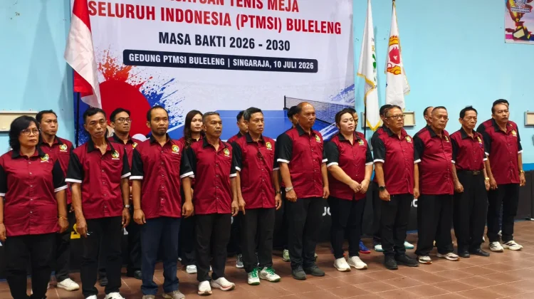 Made Lestariana Kembali Nahkodai PTMSI Buleleng hingga Tahun 2030